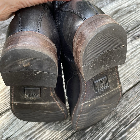 Frye Veronica Combat Boot Bootie lace up 3476276 9B 9 - Picture 7 of 11
